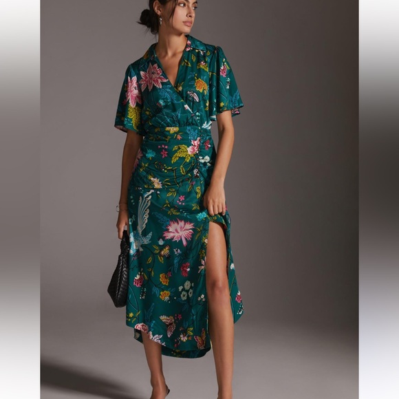 Maeve button shirt dress NWT - Picture 2 of 7